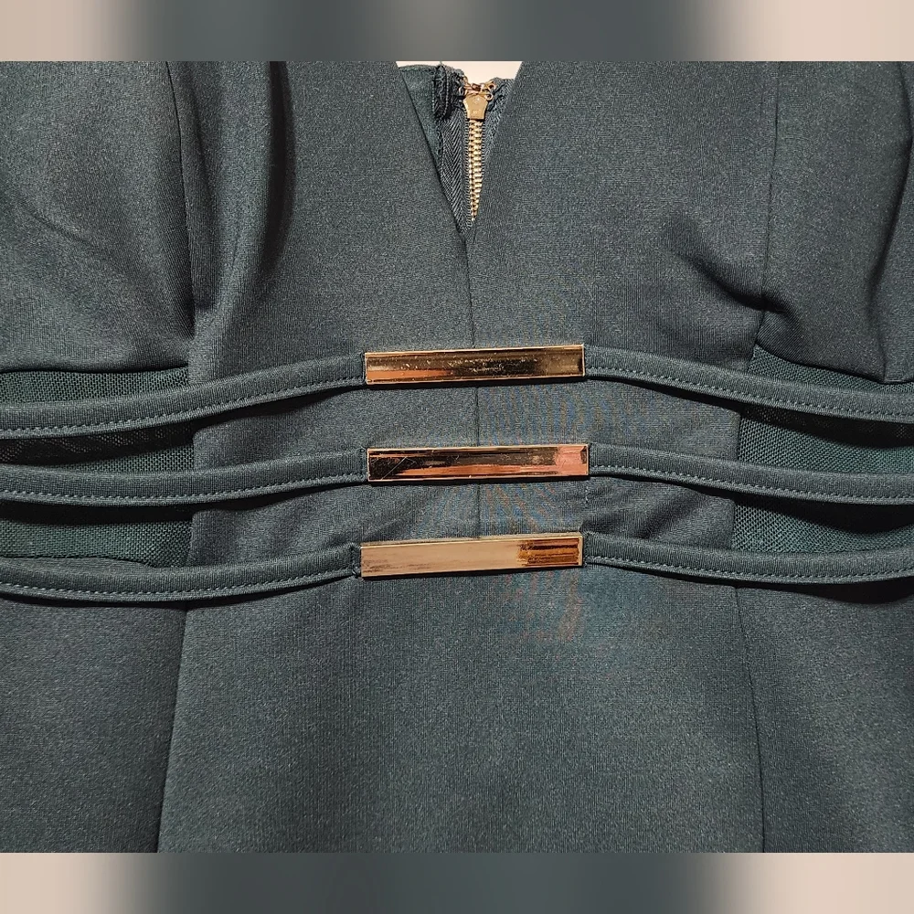 Papaya  Dark Teal Dress - Picture 4 of 12